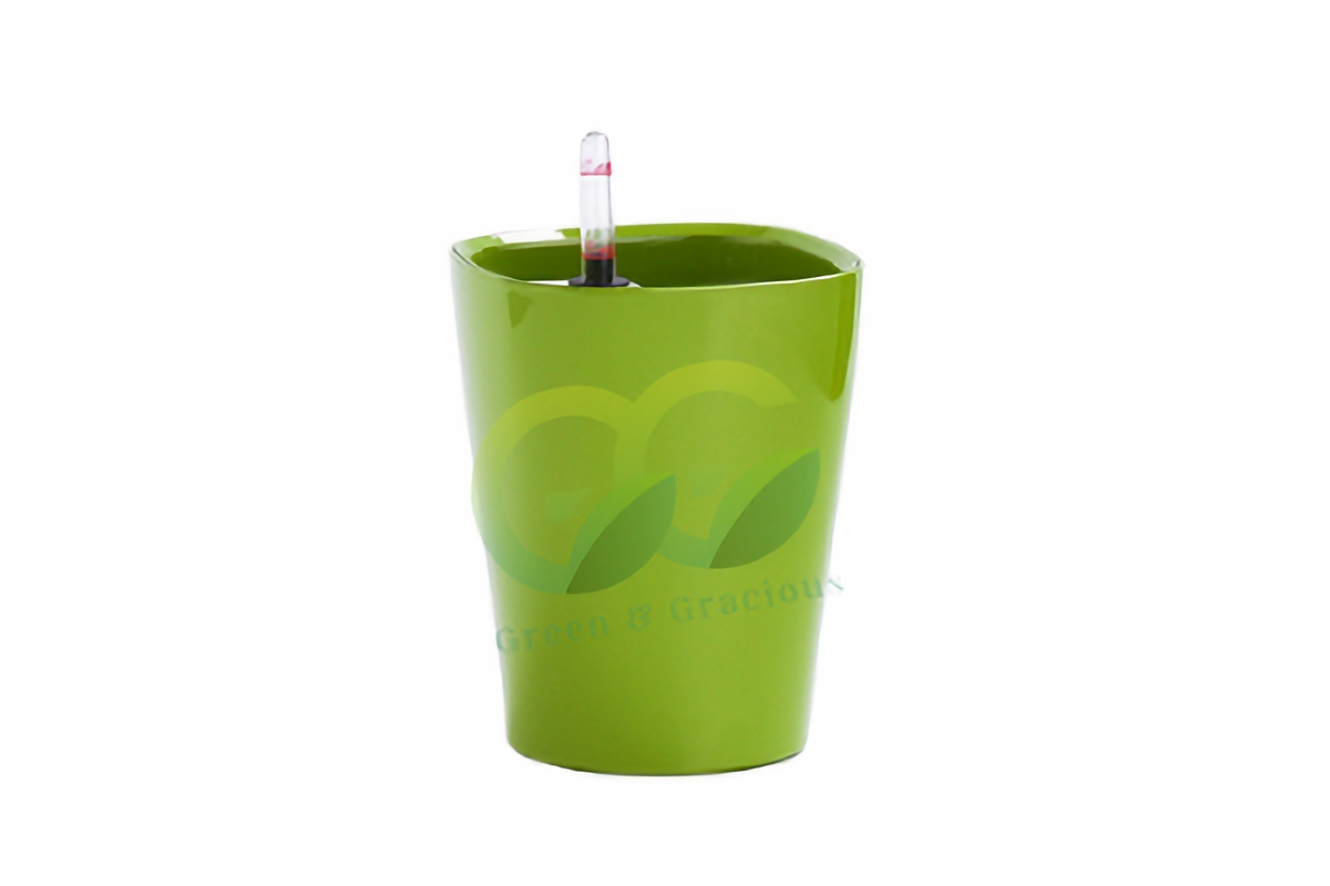 Dumpy Cylinder Square Pot H18cm