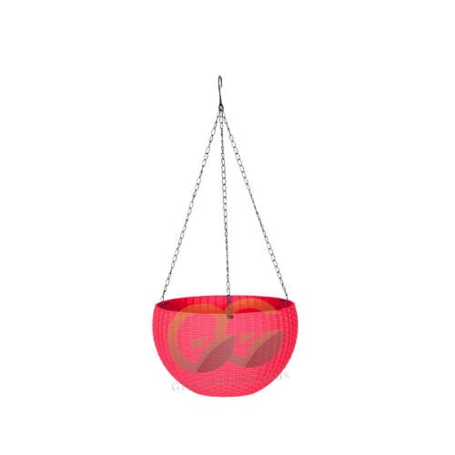 Rattan Hanging Pot H17.5cm