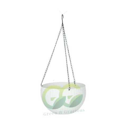 Rattan Hanging Pot H17.5cm