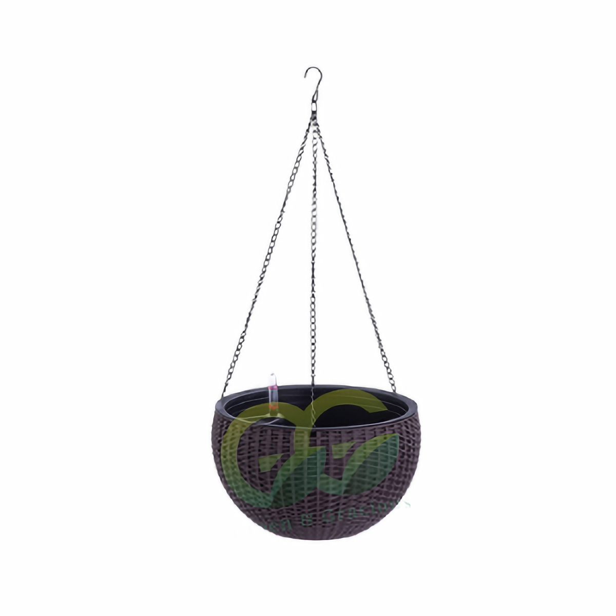 Rattan Hanging Bowl Pot H16.4cm