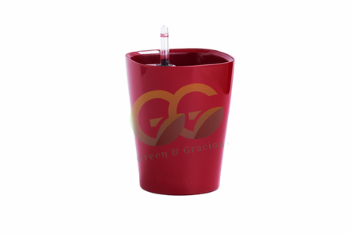 Dumpy Cylinder Square Pot H18cm